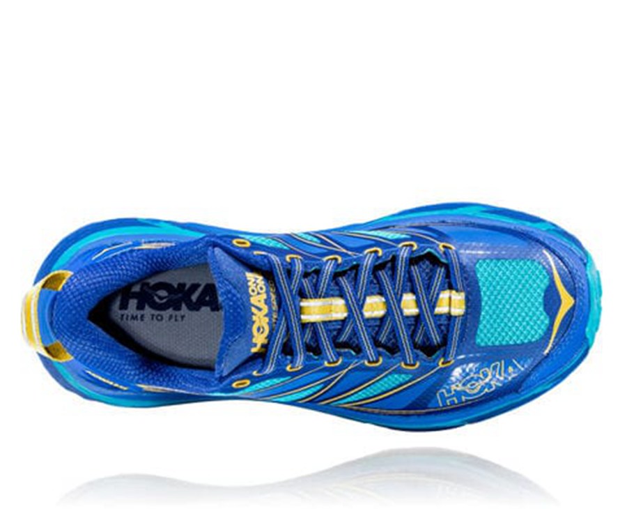 Hoka One One Trail Schoenen Dames - Mafate Speed 2 - Blauw - MU7508364